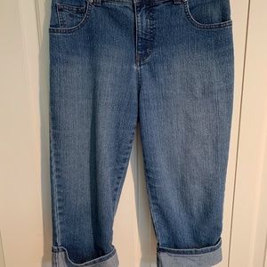 GLORIA VANDERBILT DENIM CAPRIS Petite 8